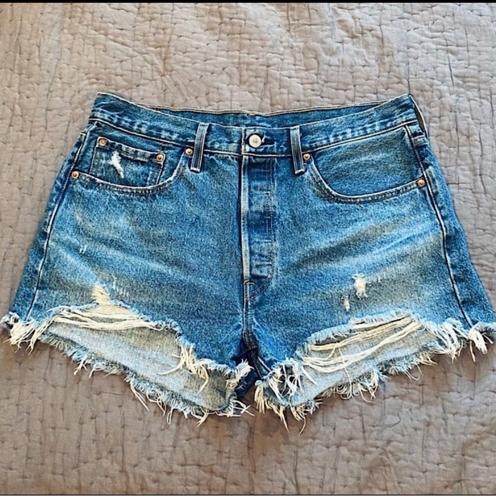 Levi’s | Premium 501 Original Fit High-Rise Shorts